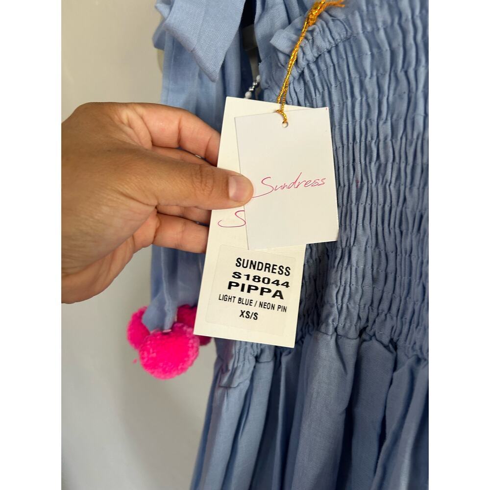 Sundress Maxi Pompom Maxi Dress - Picture 4 of 5